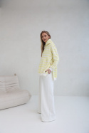 Bluza SARA STRIPS | White&Yellow