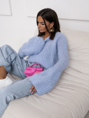 SWETER PUSIA PREMIUM niebieski