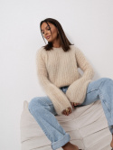 SWETER PUSIA PREMIUM beżowy