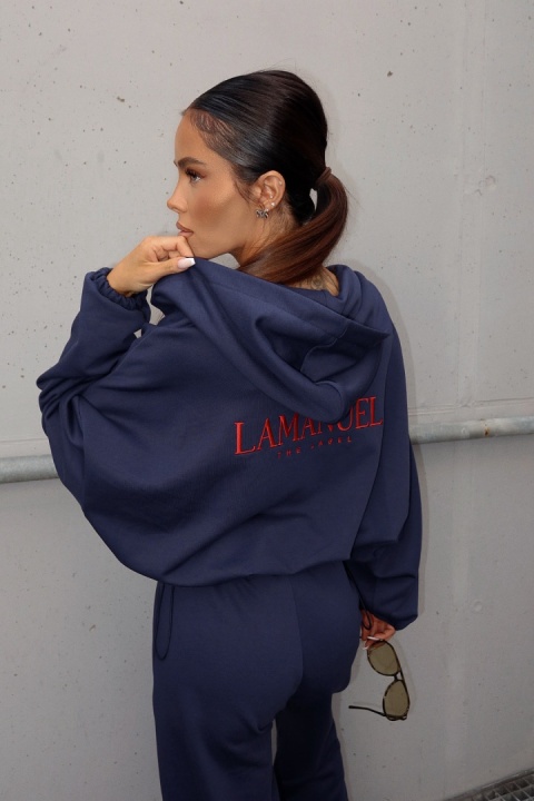 Bluza BASIC granatowa LA MANUEL