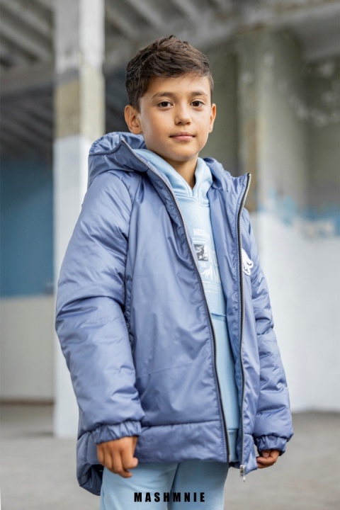 Kurtka Zimowa niebieska AW25 MashMnie