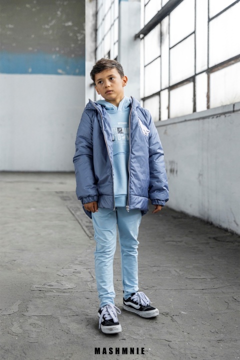 Kurtka Zimowa niebieska AW25 MashMnie