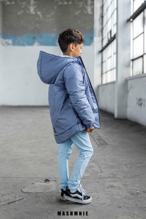 Kurtka Zimowa niebieska AW25 MashMnie