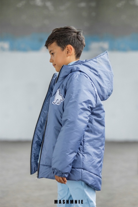 Kurtka Zimowa niebieska AW25 MashMnie