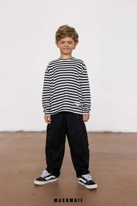 Spodnie bojówki Unisex Czarne AW25 MashMnie