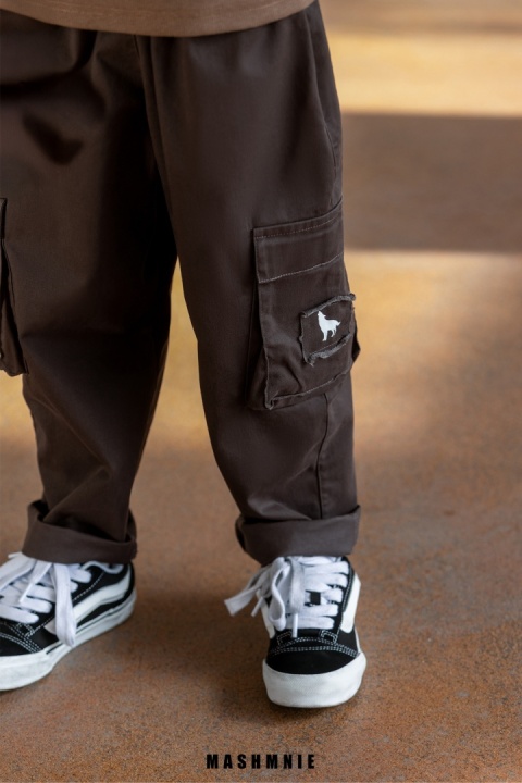 Spodnie bojówki Unisex czekoladowa AW25 MashMnie