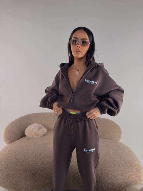 Bluza CREAMY czekolada La Manuel