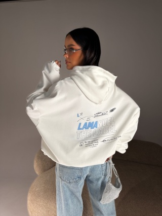 Bluza RESPECT ecru la manuel