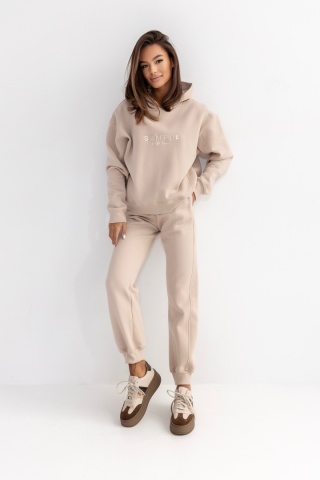 DRES CLASSY BEŻOWY Sempre with love