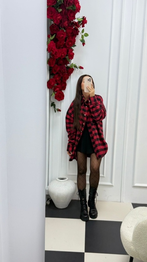 KOSZULA LONG-RED Belluci