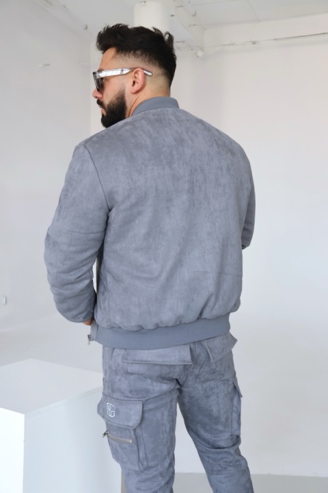 KURTKA MĘSKA BG DAMON | SZARY