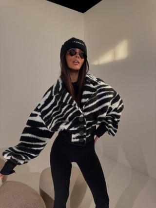 Kurtka FROSTY zebra lamanuel