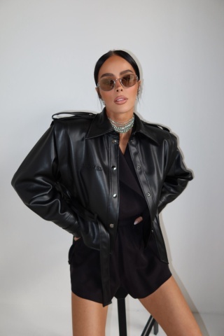 Kurtka WANTED czarna la manuel