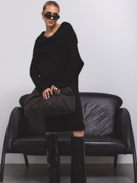 Sukienka Junna cocomore CZARNA Sukienka Junna cocomore CZARNA